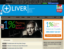 Tablet Screenshot of liver.pl